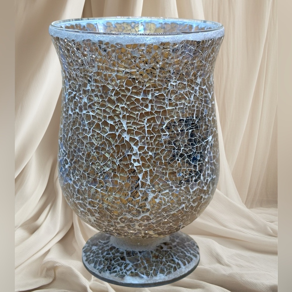 Mosaic ceramic vase